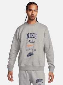 Худі та світшоти NIKE CLUB BB CREW STACK GX модель FN2610-063 Фото