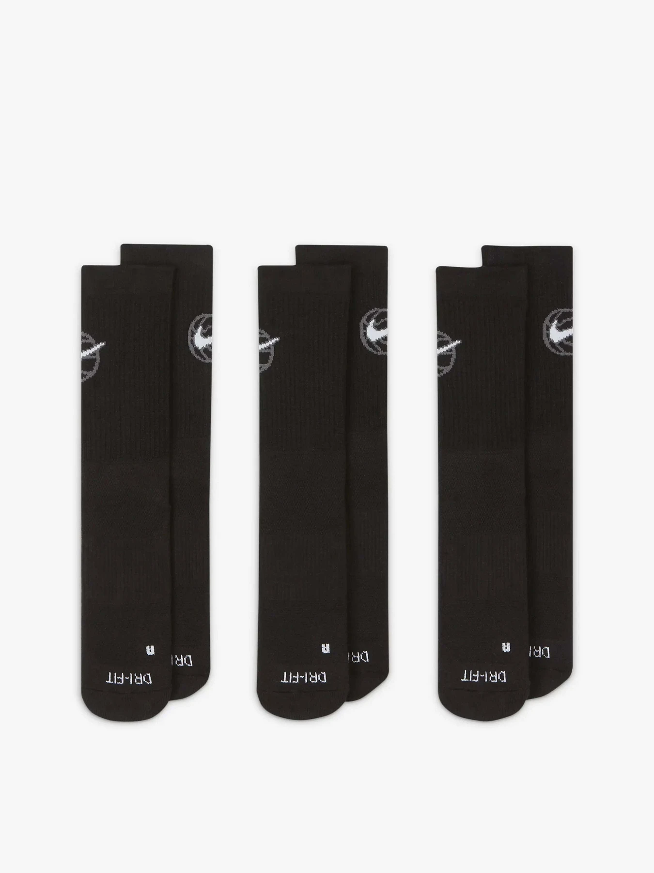 Носки и гольфы NIKE EVERYDAY CREW модель DA2123-010 Носки и гольфы NIKE EVERYDAY CREW модель DA2123-010 Фото