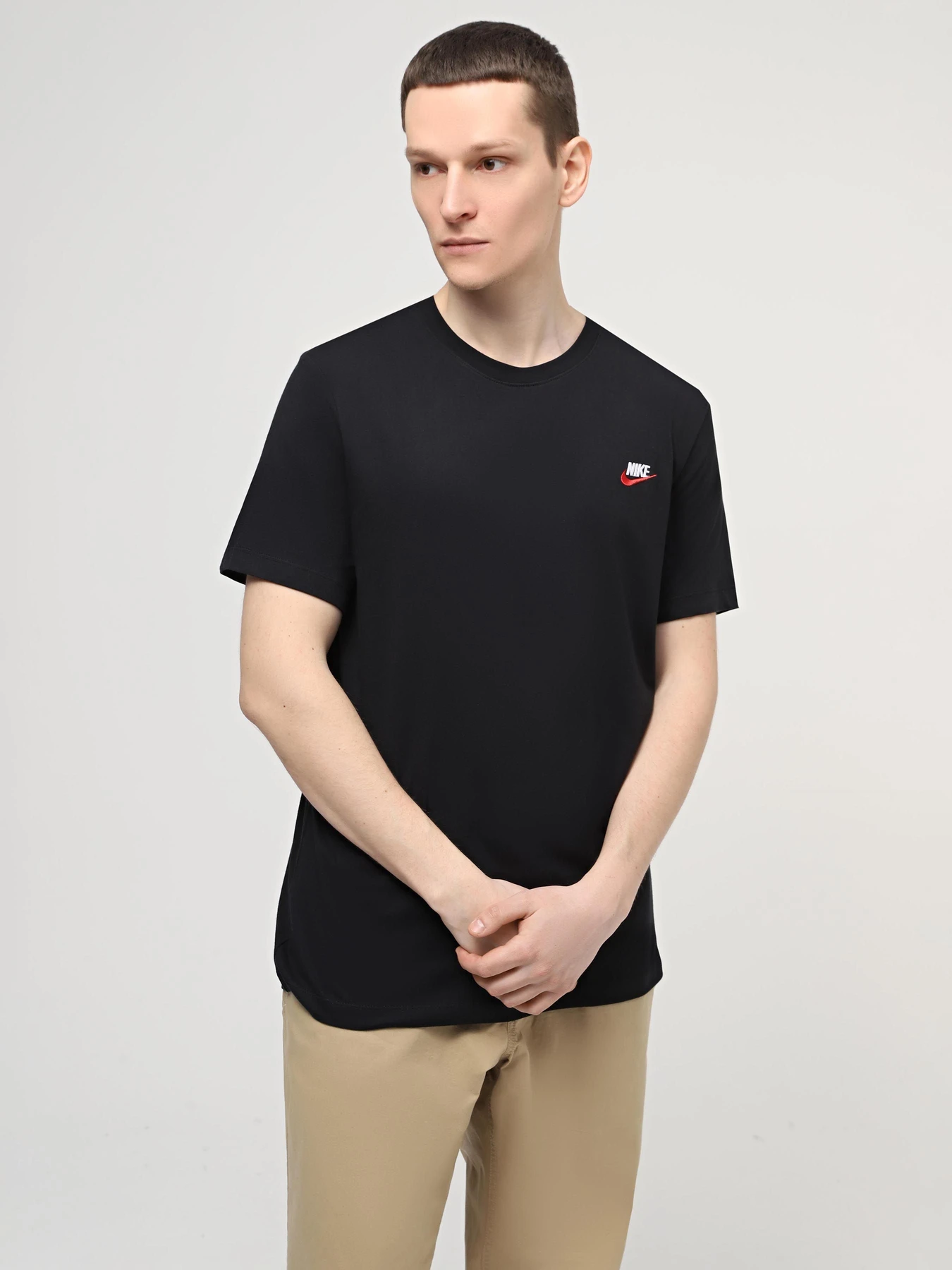 Футболки и поло NIKE CLUB DT модель FD1184-011 Футболки и поло NIKE CLUB DT модель FD1184-011 Фото