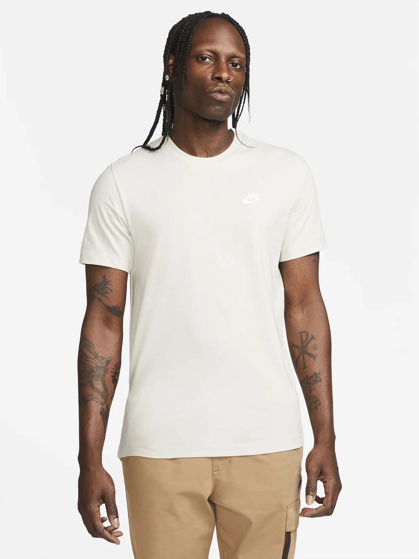 Футболки і поло NIKE SPORTSWEAR CLUB модель AR4997-073 Футболки і поло NIKE SPORTSWEAR CLUB модель AR4997-073 Фото