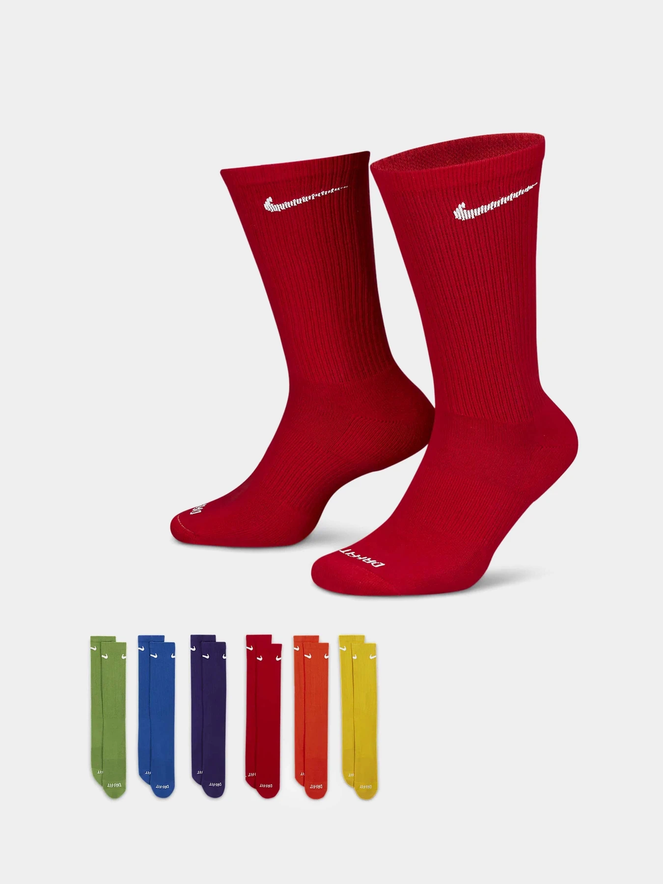 Носки и гольфы NIKE EVERYDAY PLUS CUSHIONED TRAINI модель SX6897-903 Носки и гольфы NIKE EVERYDAY PLUS CUSHIONED TRAINI модель SX6897-903 Фото