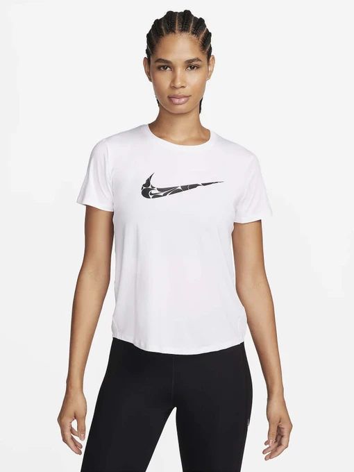 Футболки и поло NIKE DRI-FIT ONE SWOOSH модель FN2618-100 Фото