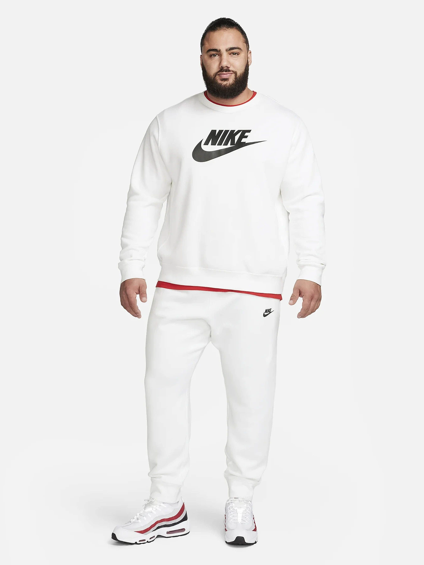 Штани NIKE SPORTSWEAR CLUB FLEECE модель BV2671-100 Штани NIKE SPORTSWEAR CLUB FLEECE модель BV2671-100 Фото