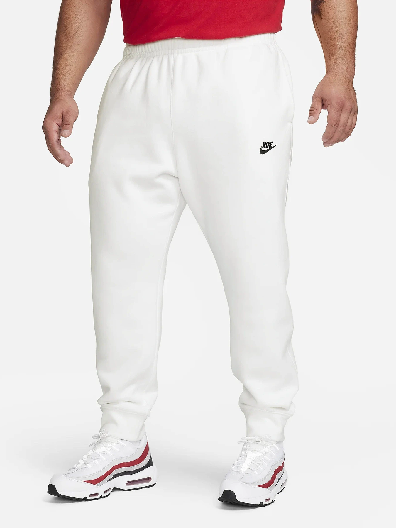 Штани NIKE SPORTSWEAR CLUB FLEECE модель BV2671-100 Штани NIKE SPORTSWEAR CLUB FLEECE модель BV2671-100 Фото