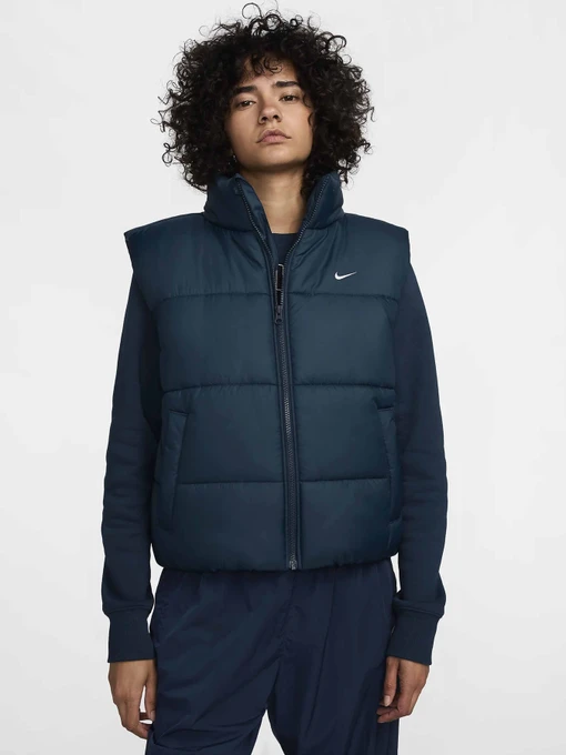 Куртки и дубленки NIKE SPORTSWEAR CLASSIC PUFFER THER модель FZ5922-478 Фото