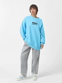 Худи и свитшоты NIKE OVERSIZED FLEECE CREWNECK модель HM4318-416 Фото