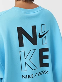 Худи и свитшоты NIKE OVERSIZED FLEECE CREWNECK модель HM4318-416 Фото