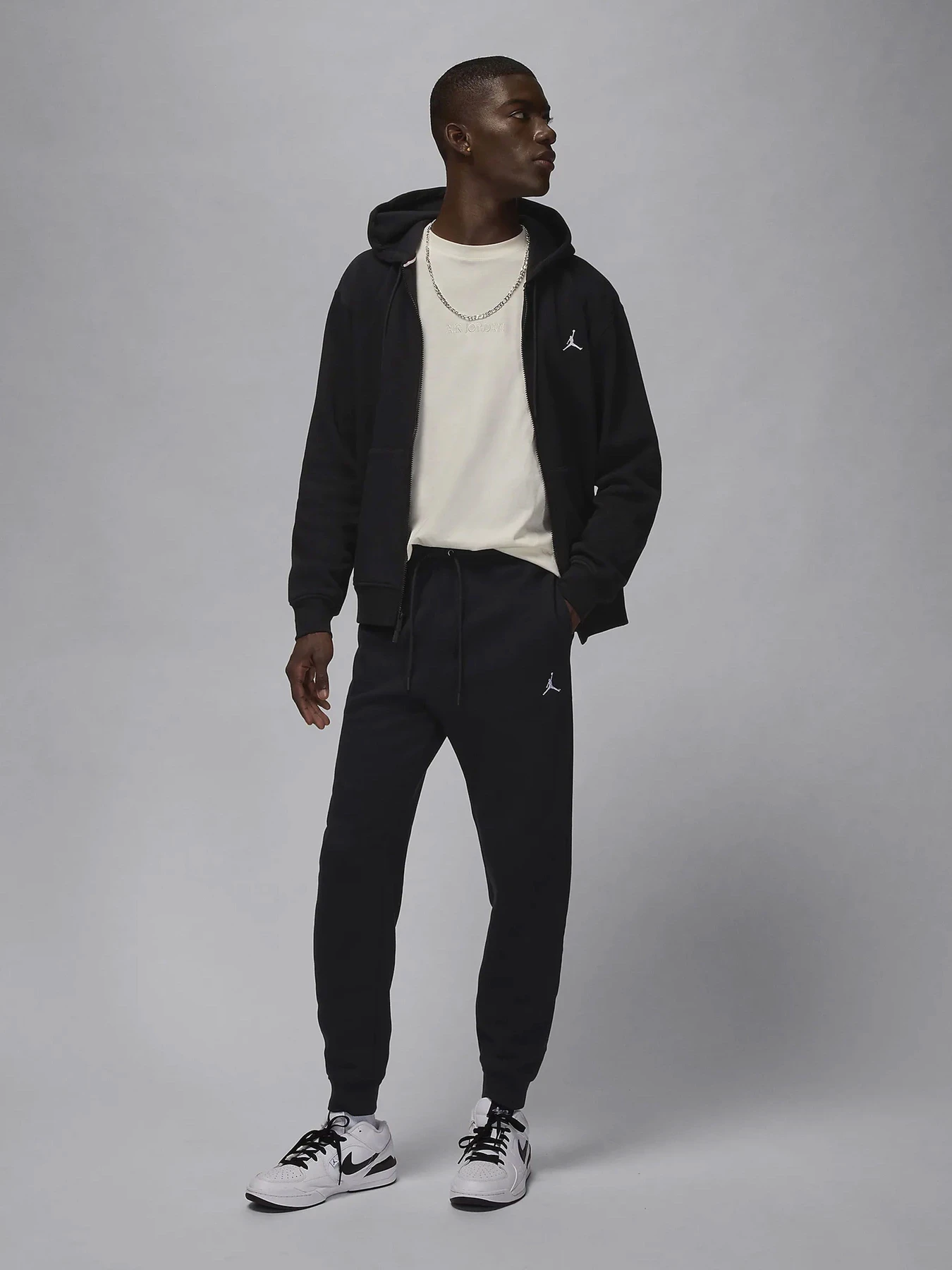 Брюки NIKE JORDAN BROOKLYN FLEECE модель FV7277-010 Фото