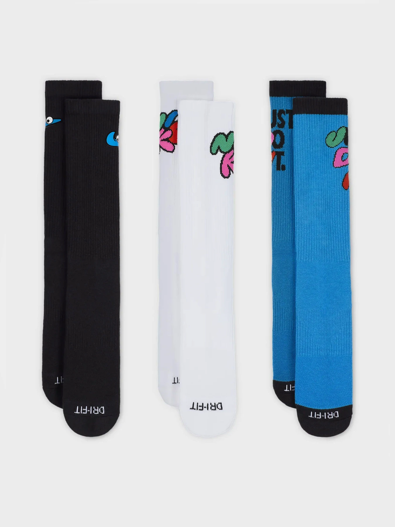 Носки и гольфы NIKE EVERYDAY PLUS CUSHIONED CREW модель HF0851-901 Носки и гольфы NIKE EVERYDAY PLUS CUSHIONED CREW модель HF0851-901 Фото