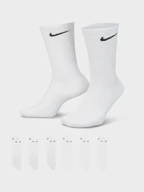 Шкарпетки та гольфи NIKE EVERYDAY COTTON CUSHIONED CREW модель SX7666-100 Фото