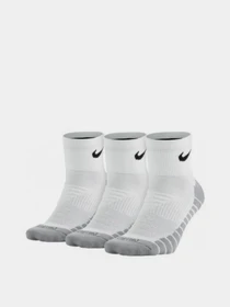 Носки и гольфы NIKE DRY CUSH QTR модель SX5549-100 Фото