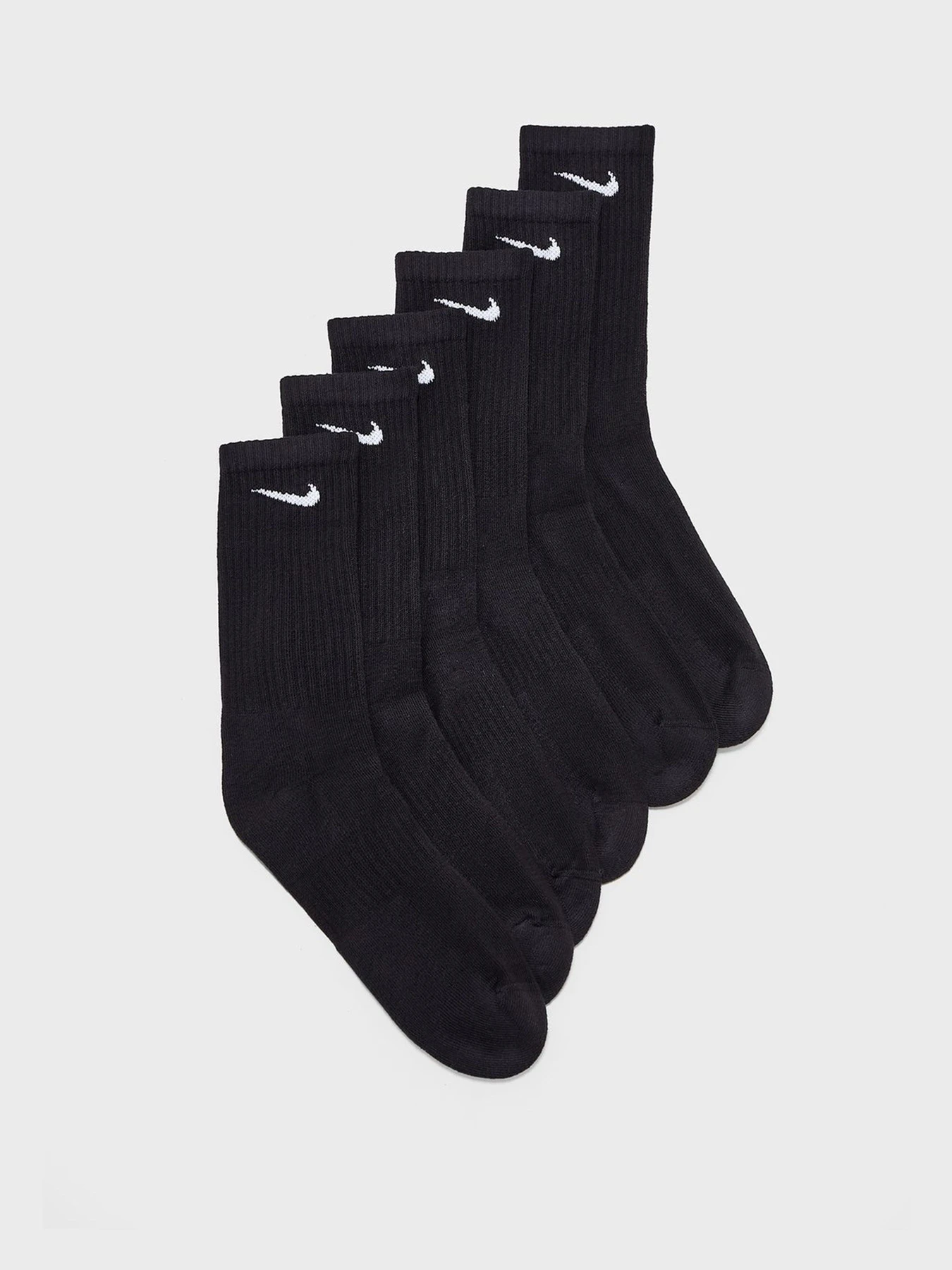 Носки и гольфы NIKE EVERYDAY CUSHION CREW 6 PACK модель SX7666-010 Носки и гольфы NIKE EVERYDAY CUSHION CREW 6 PACK модель SX7666-010 Фото