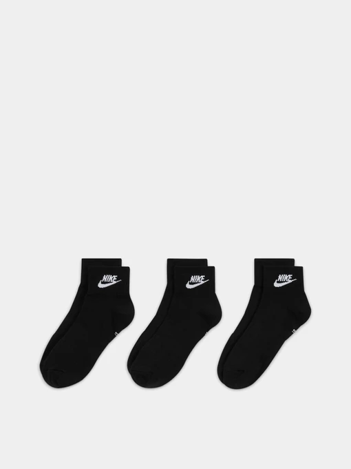 NIKE EVERYDAY ESSENTIAL Набір шкарпеток колір чорний фото 3
