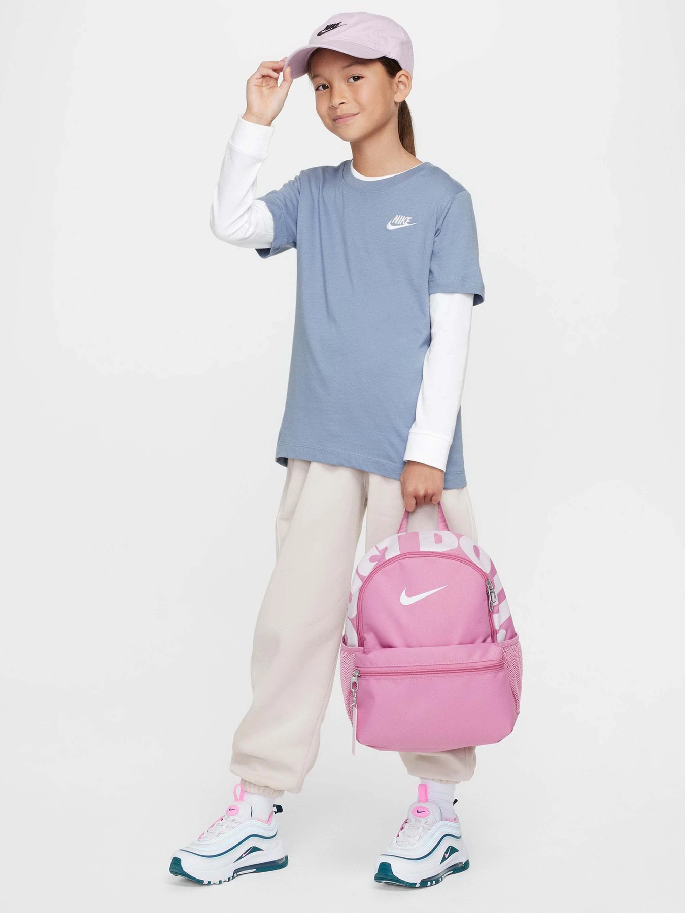 Рюкзаки NIKE BRASILIA JUST DO IT MINI 11L модель DR6091-646 Фото