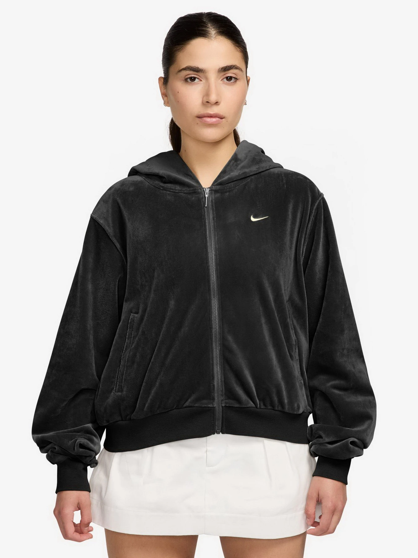 Худи и свитшоты NIKE SPORTSWEAR CHILL KNIT модель HJ0954-010 Худи и свитшоты NIKE SPORTSWEAR CHILL KNIT модель HJ0954-010 Фото