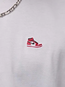 Футболки и поло NIKE JORDAN SNEAKER PATCH модель HJ2326-100 Фото