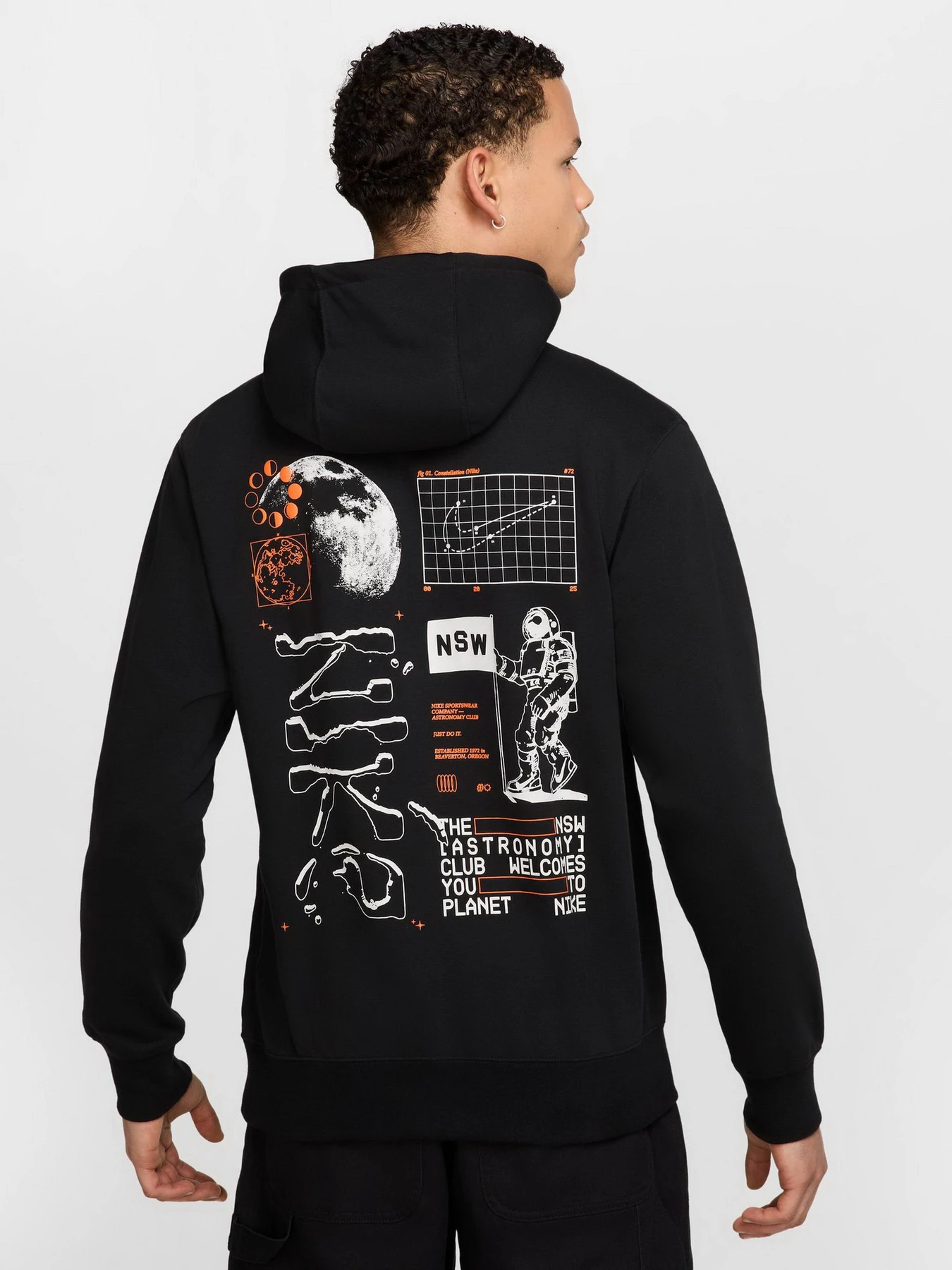 Худі та світшоти NIKE CLUB FRENCH TERRY PO HDY модель HQ8594-010 Худі та світшоти NIKE CLUB FRENCH TERRY PO HDY модель HQ8594-010 Фото