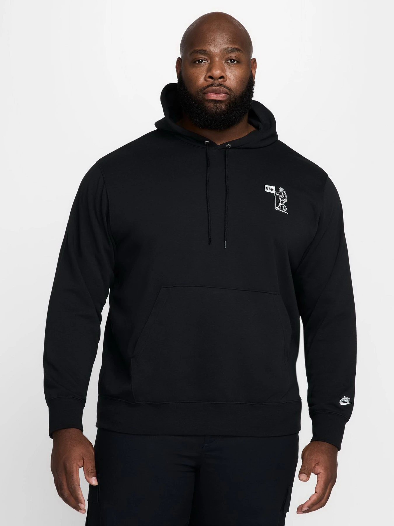 Худі та світшоти NIKE CLUB FRENCH TERRY PO HDY модель HQ8594-010 Худі та світшоти NIKE CLUB FRENCH TERRY PO HDY модель HQ8594-010 Фото