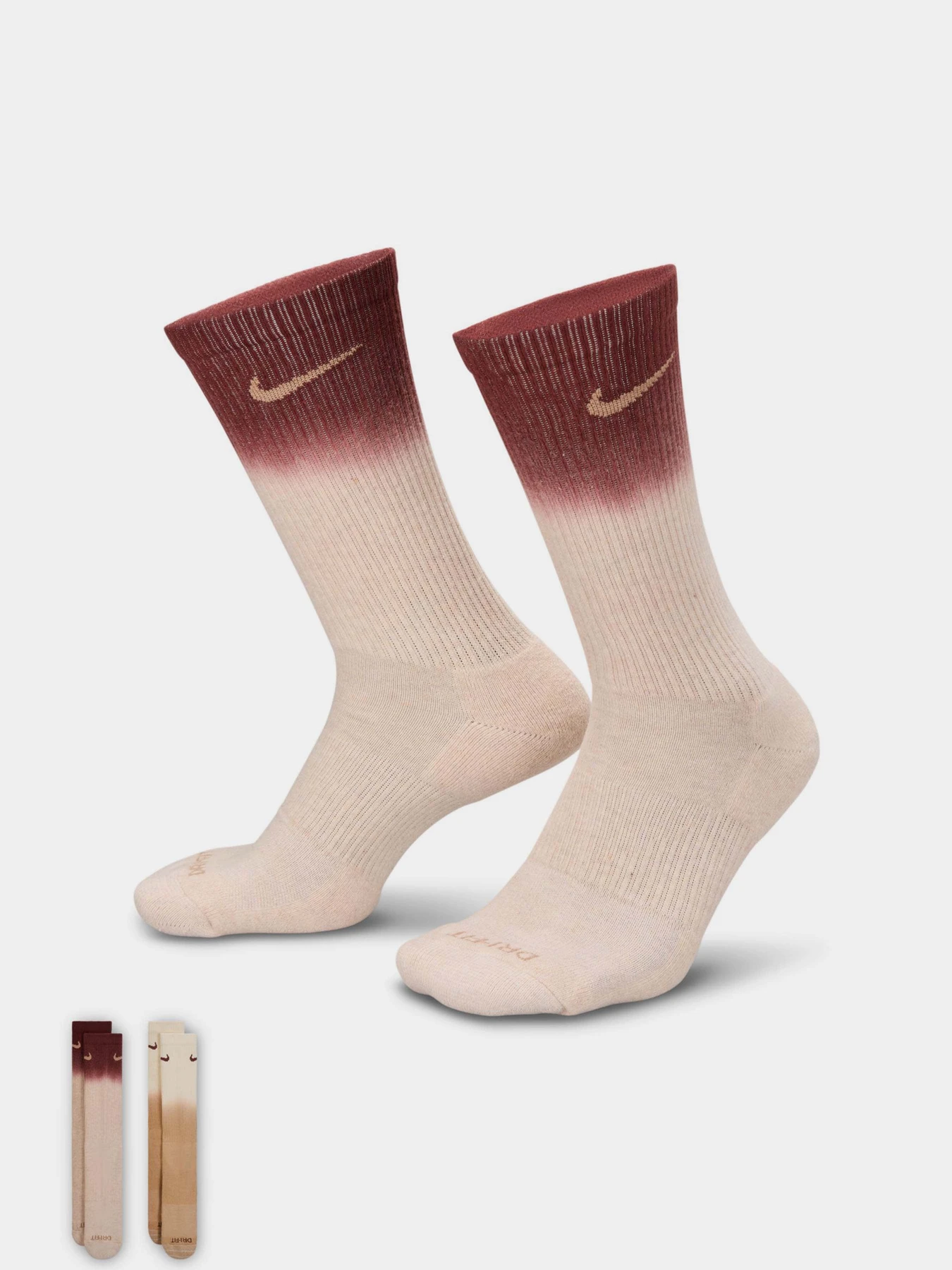 Носки и гольфы NIKE EVERYDAY PLUS CUSHIONED CREW модель FQ1355-910 Носки и гольфы NIKE EVERYDAY PLUS CUSHIONED CREW модель FQ1355-910 Фото