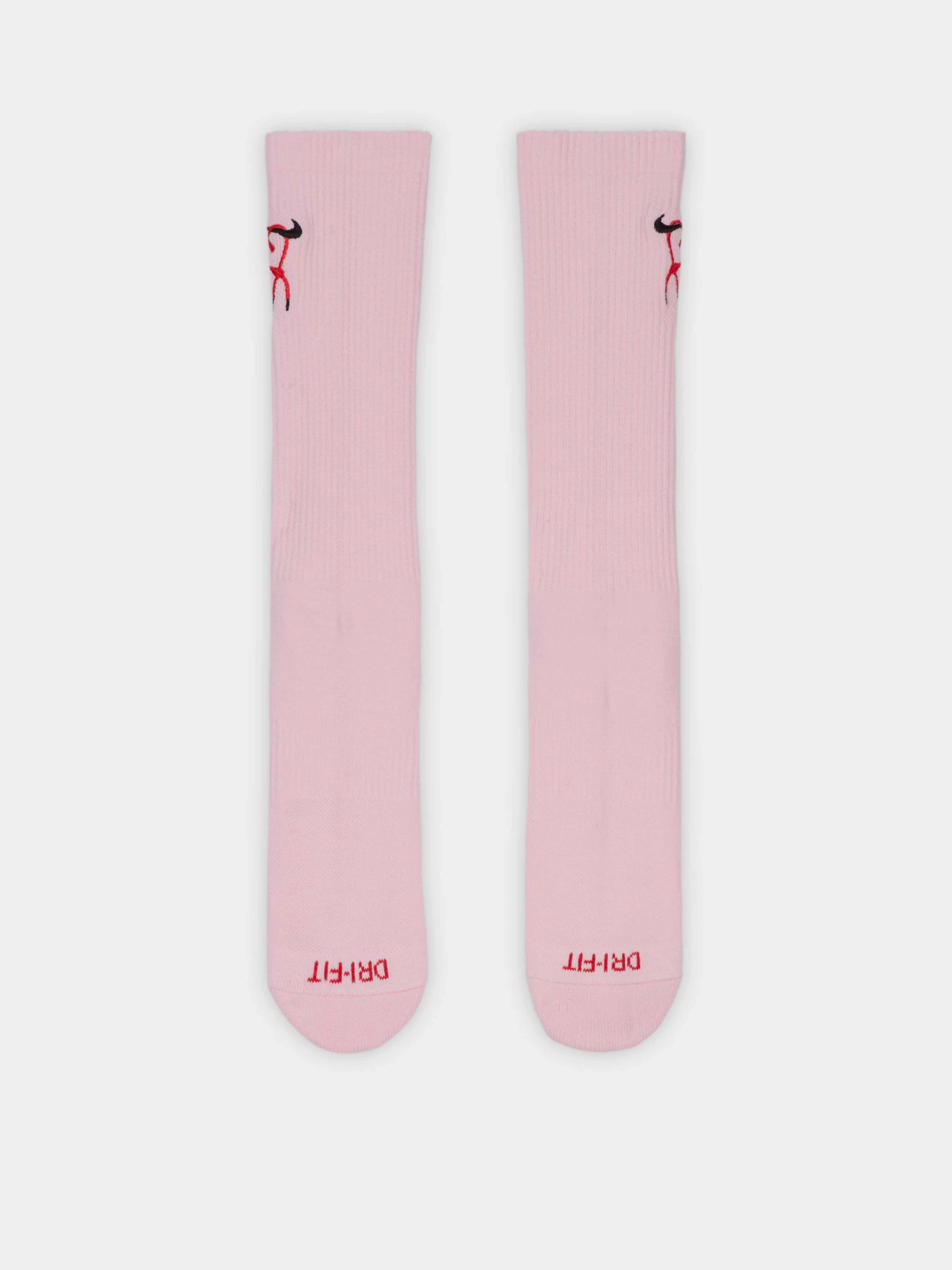 NIKE EVERYDAY PLUS CUSHIONED CREW Шкарпетки колір рожевий фото 2