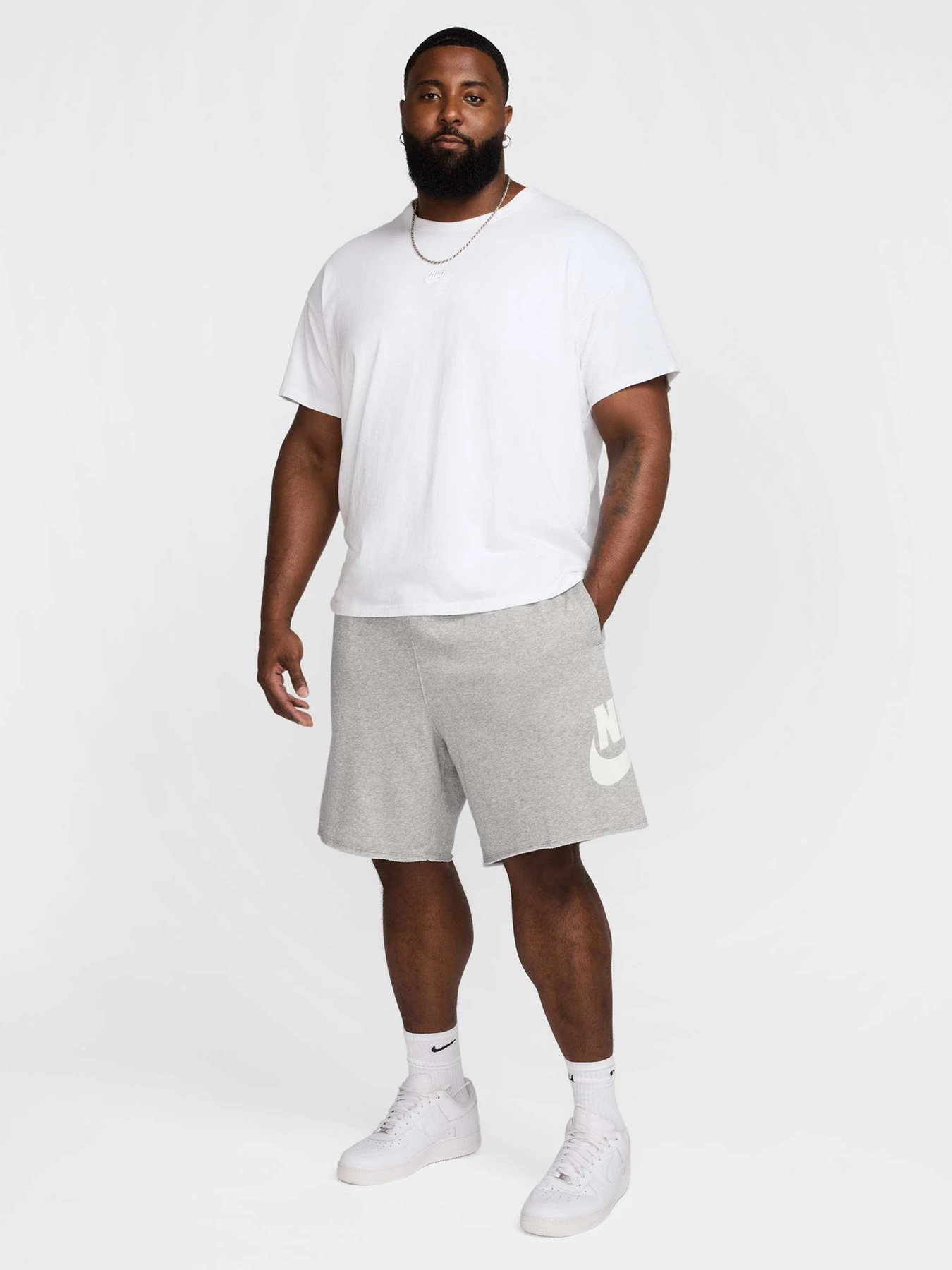 Шорты NIKE FRENCH TERRY ALUMNI модель FQ4950-063 Фото