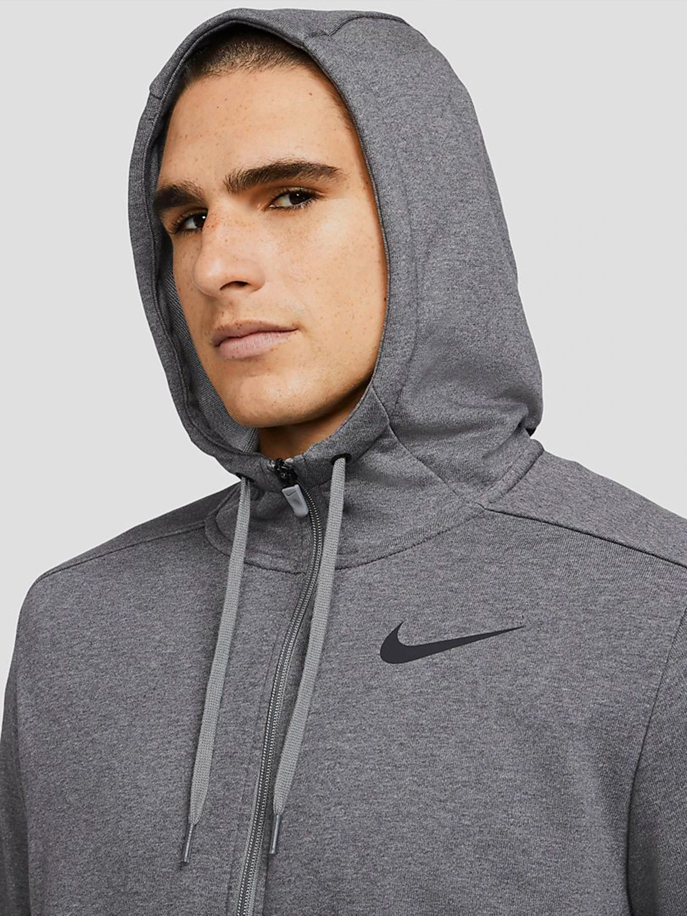 Худи и свитшоты NIKE Dri-FIT HDIE FZ FL модель CZ6376-071 Фото