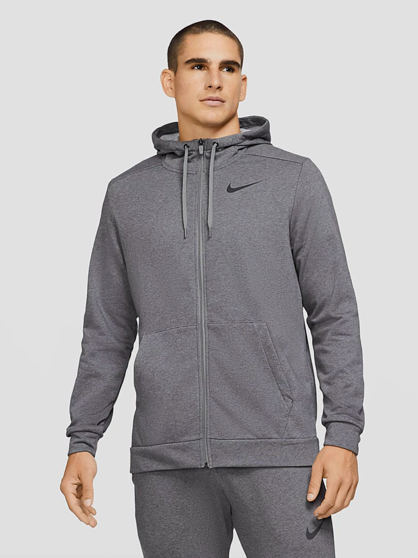 Худи и свитшоты NIKE Dri-FIT HDIE FZ FL модель CZ6376-071 Фото
