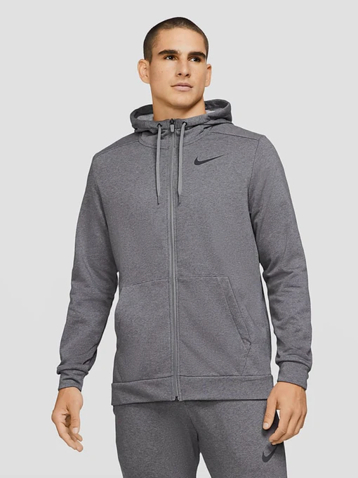 Худі та світшоти NIKE Dri-FIT HDIE FZ FL модель CZ6376-071 Фото