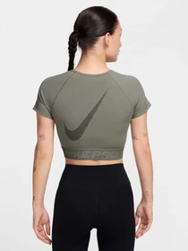 Футболки і поло NIKE PRO DRI-FIT CROP модель HM6369-320 Фото