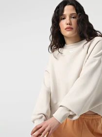 Худі та світшоти NIKE SPORTSWEAR STYLE FLEECE OVERSI модель DQ5761-104 Фото