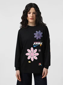 Худі та світшоти NIKE SPORTSWEAR LOOSE GRAPHIC модель HF9529-010 Фото