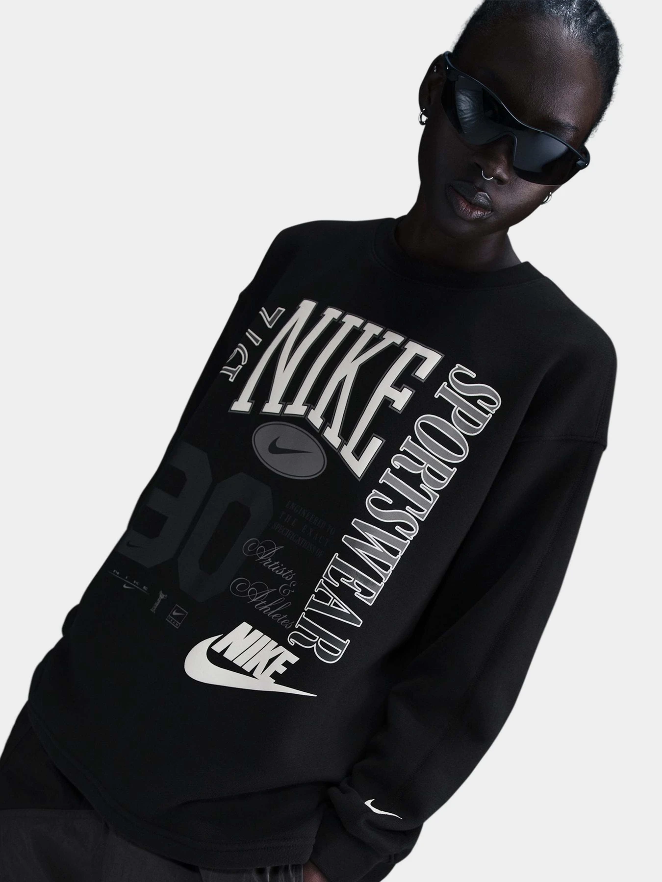 Худі та світшоти NIKE SPORTSWEAR модель HF9491-010 Худі та світшоти NIKE SPORTSWEAR модель HF9491-010 Фото