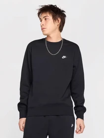 Худи и свитшоты NIKE CLUB MEN'S FLEECE CREW модель FN3886-010 Фото