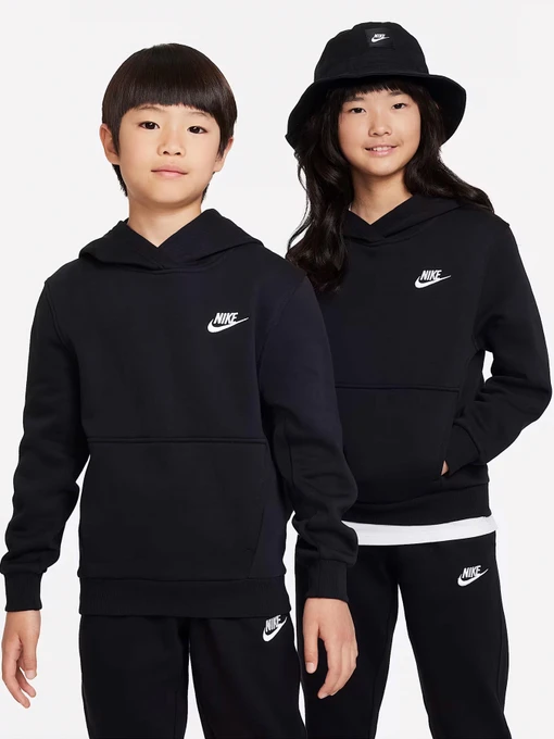 Худі та світшоти NIKE SPORTSWEAR CLUB FLEECE модель FD3000-010 Фото