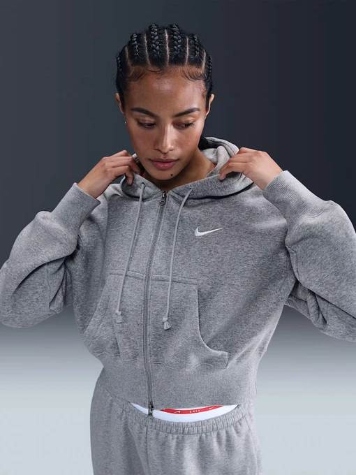 Худі та світшоти NIKE SPORTSWEAR PHOENIX FLEECE модель HV2426-063 Фото