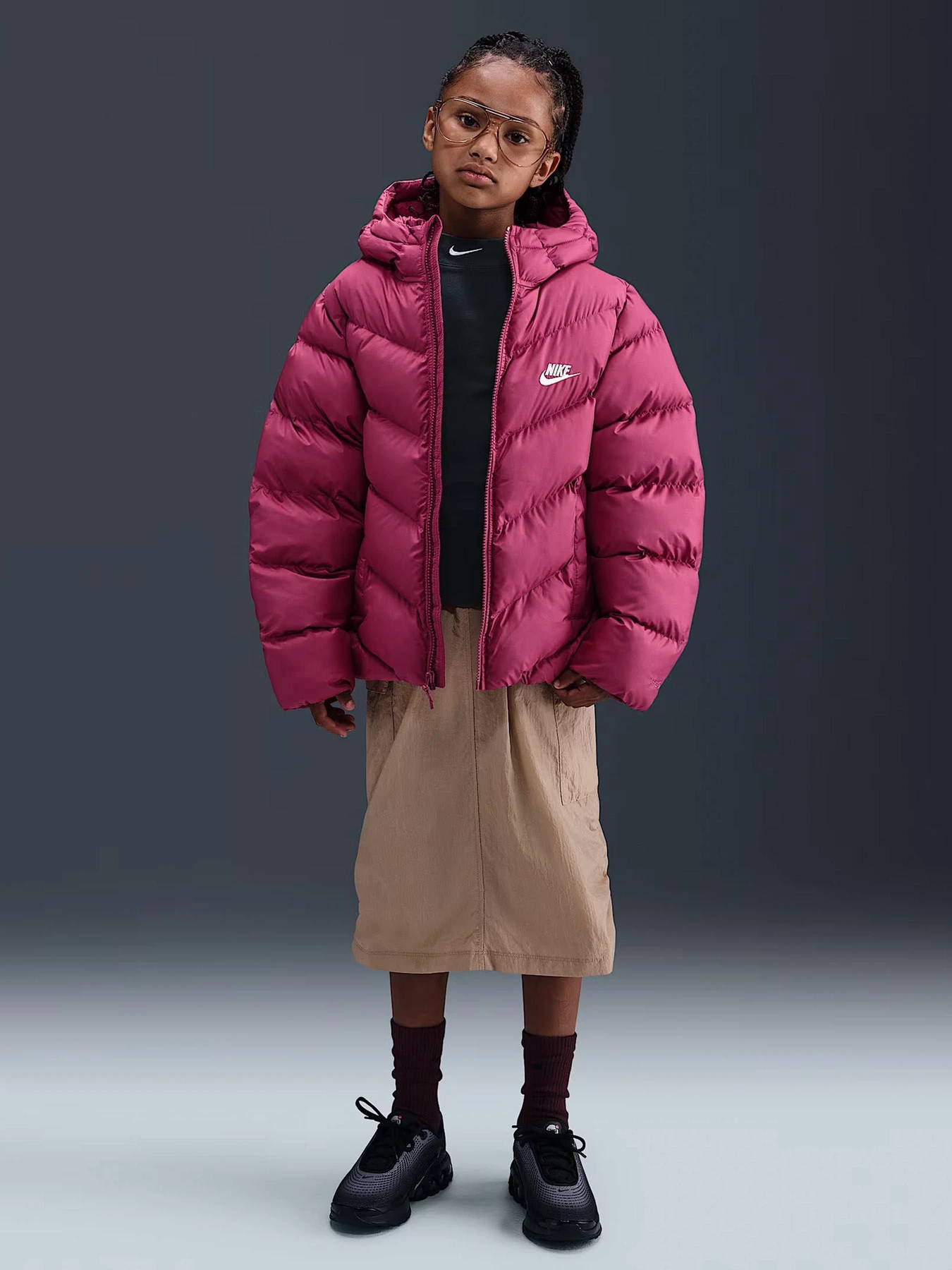 Куртки та дублянки NIKE K NSW TF ADP PUFFER модель HQ4976-634 Куртки та дублянки NIKE K NSW TF ADP PUFFER модель HQ4976-634 Фото