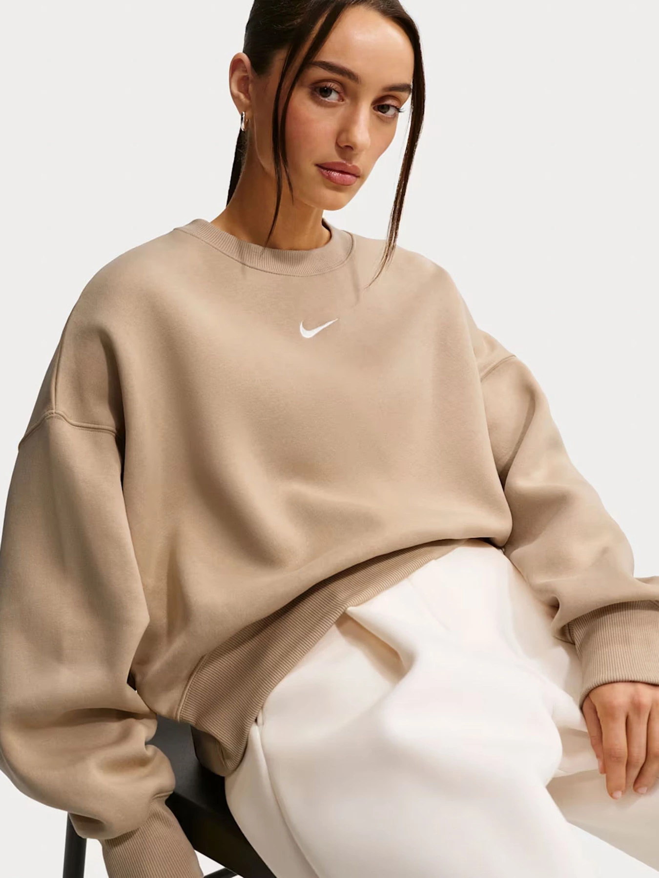 Худи и свитшоты NIKE NSW PHNX FLC OOS CREW модель DQ5761-286 Худи и свитшоты NIKE NSW PHNX FLC OOS CREW модель DQ5761-286 Фото