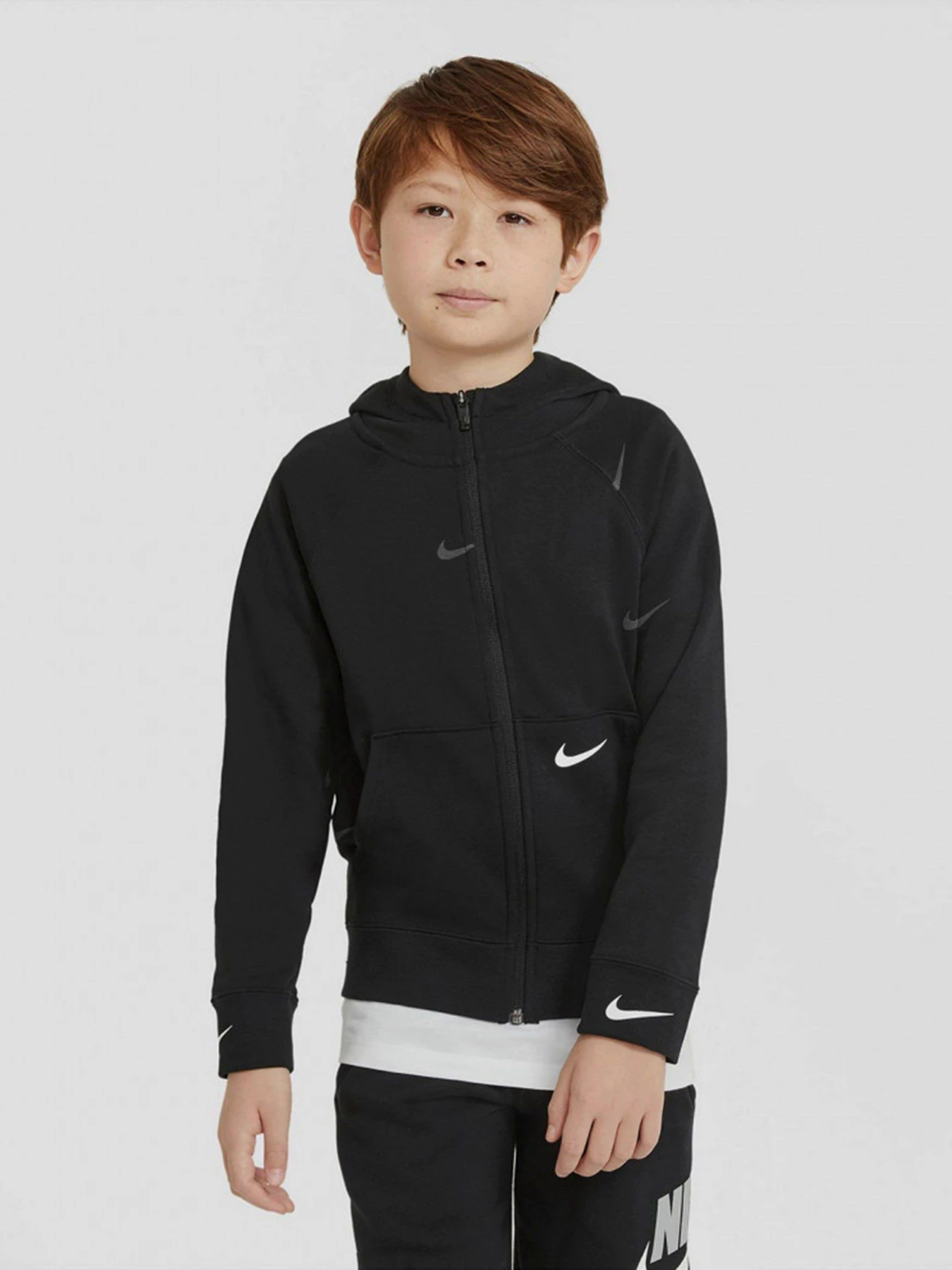 Худі та світшоти NIKE  Sportswear Swoosh модель DA0768-010 Фото