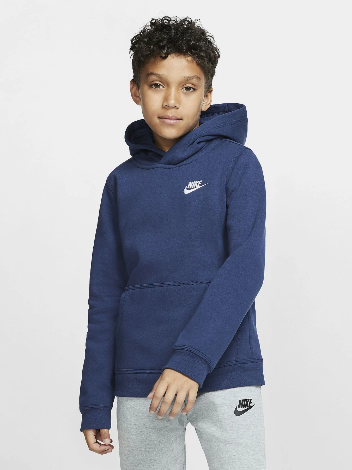 Худи и свитшоты NIKE Sportswear Pullover модель BV3757-410 Фото