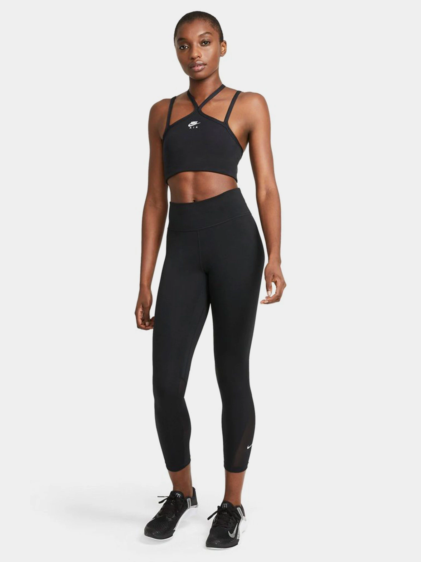 Брюки NIKE One Mid-Rise 7/8 модель DD0249-010 Брюки NIKE One Mid-Rise 7/8 модель DD0249-010 Фото