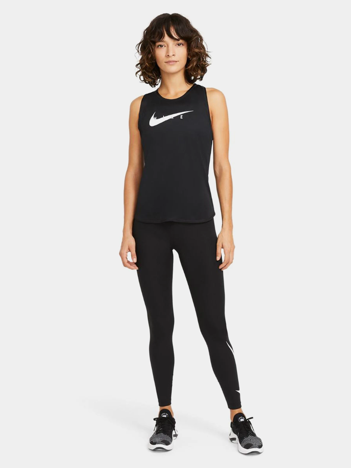 Штани NIKE Swoosh Run Leggings модель DA1145-010 Фото