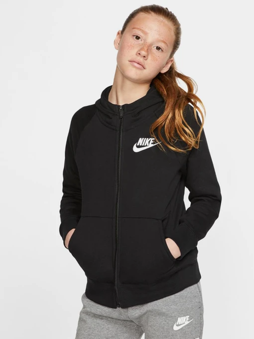 Худи и свитшоты NIKE Sportswear Full Zip модель BV2712-010 Фото