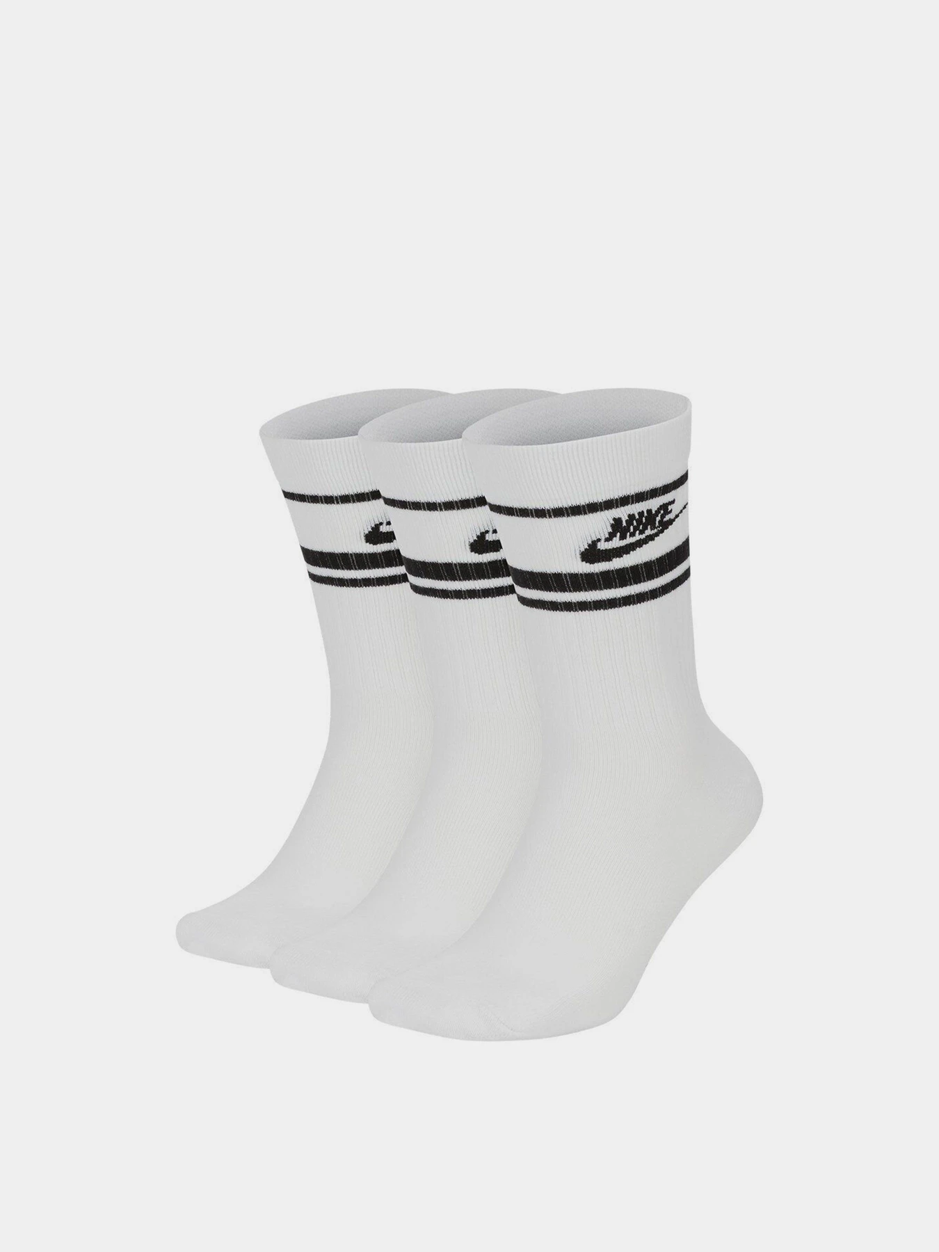 Шкарпетки та гольфи NIKE Crew Essential Stripe модель CQ0301-103 Шкарпетки та гольфи NIKE Crew Essential Stripe модель CQ0301-103 Фото