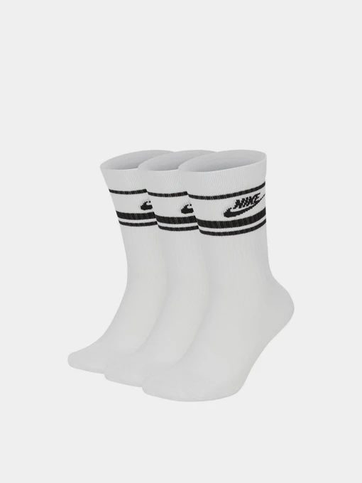 Шкарпетки та гольфи NIKE Crew Essential Stripe модель CQ0301-103 Фото