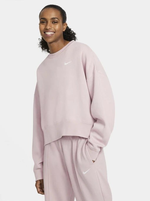 Худи и свитшоты NIKE NSW Women's Fleece Crew модель CK0168-645 Фото