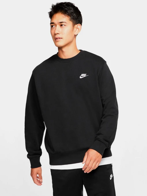 Худи и свитшоты NIKE M NSW CLUB CRW FT модель BV2666-010 Фото