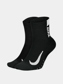 Носки и гольфы NIKE U NK MLTPLIER ANKLE 2PR модель SX7556-010 Фото