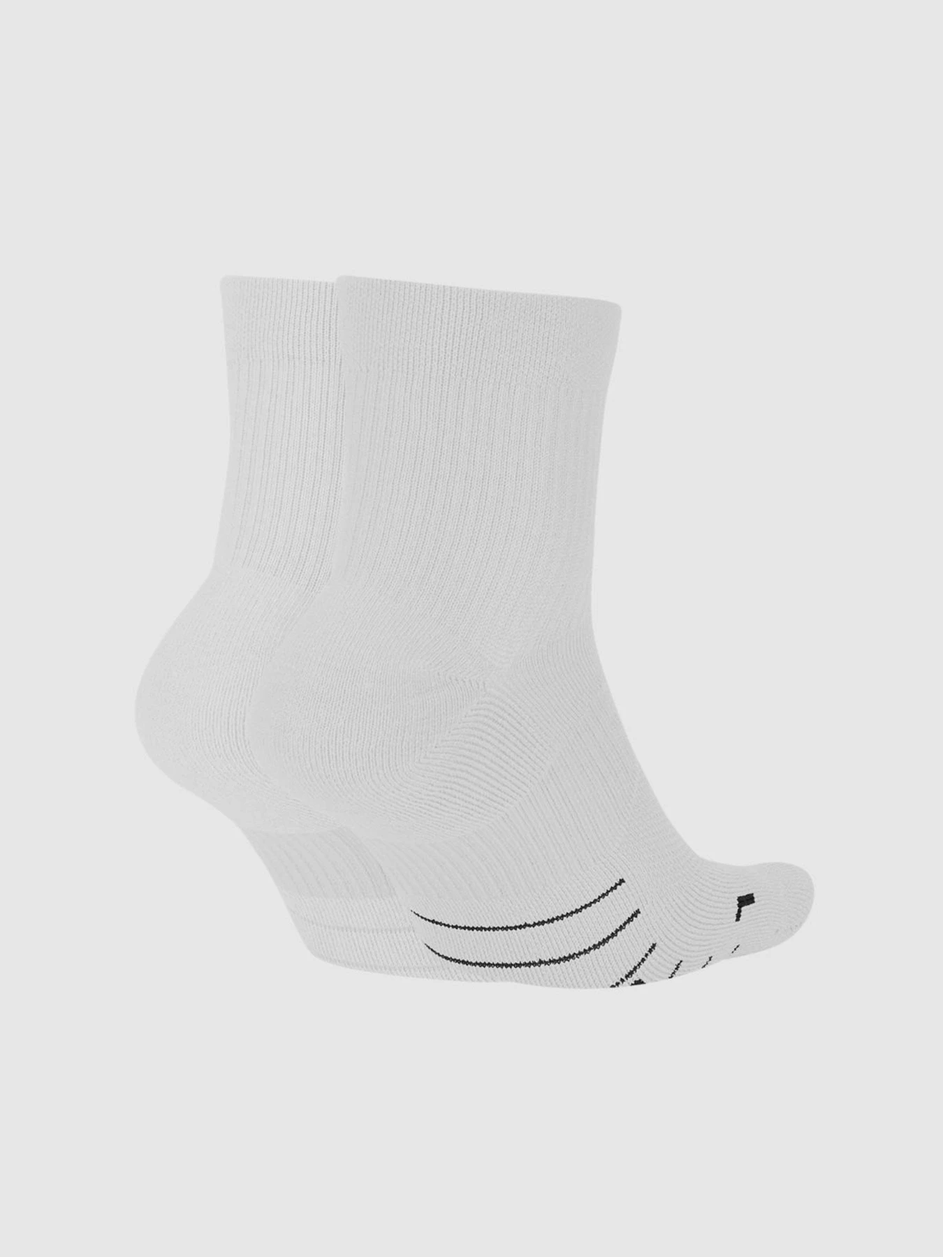 Носки и гольфы NIKE U NK MLTPLIER ANKLE 2PR модель SX7556-100 Фото