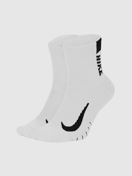 Шкарпетки та гольфи NIKE U NK MLTPLIER ANKLE 2PR модель SX7556-100 Фото