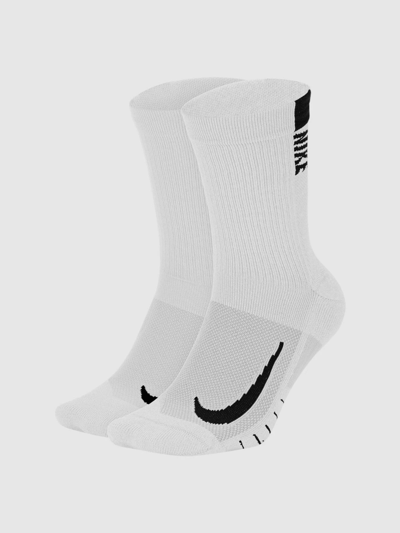 Шкарпетки та гольфи NIKE U NK MLTPLIER CRW 2PR модель SX7557-100 Фото